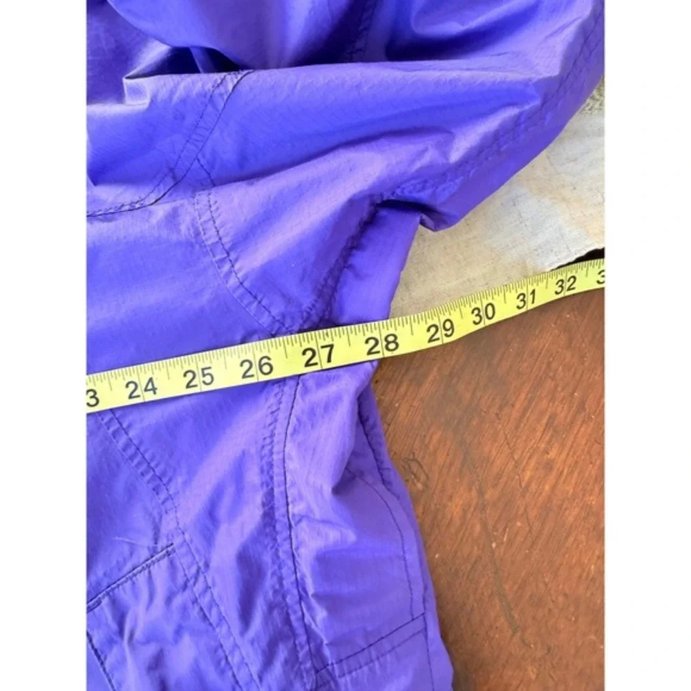 90s Vintage Marmot MemBrain Waterproof Hooded Rain Jacket Purple‎ Oversized 90s